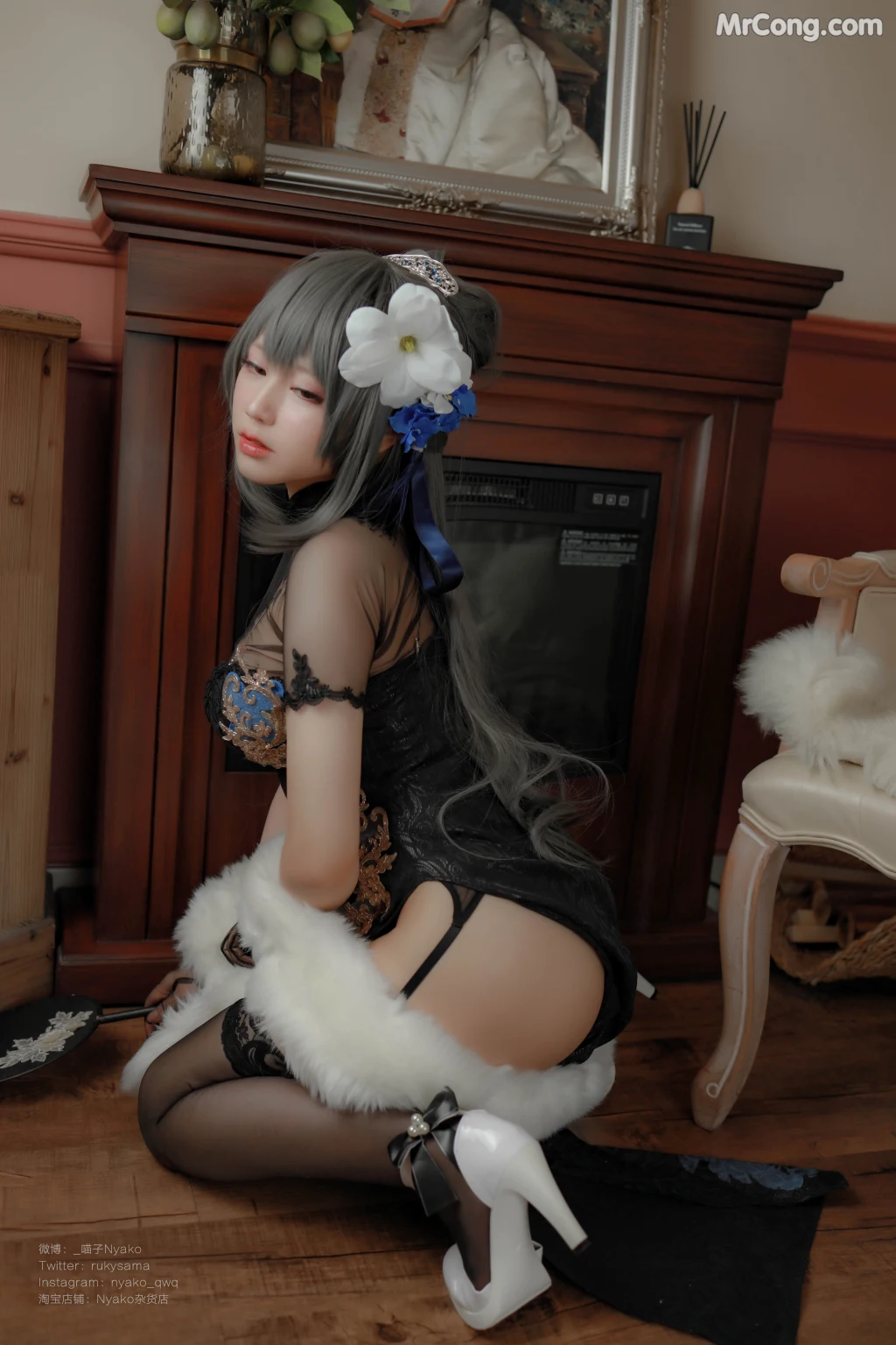 Coser@Nyako喵子: 路易九世 – 旗袍 (48 photos) – Page 3