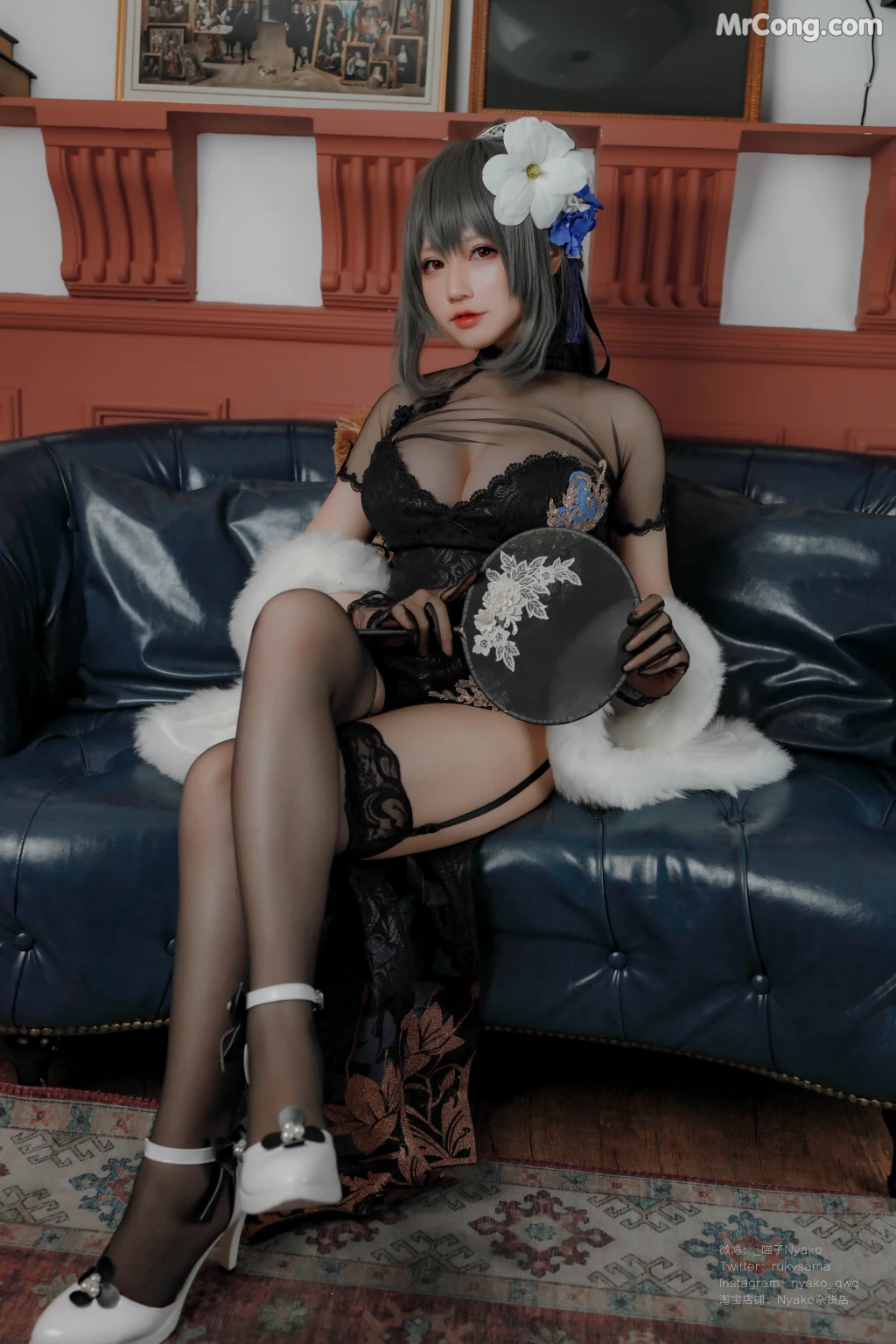 Coser@Nyako喵子: 路易九世 – 旗袍 (48 photos) – Page 3