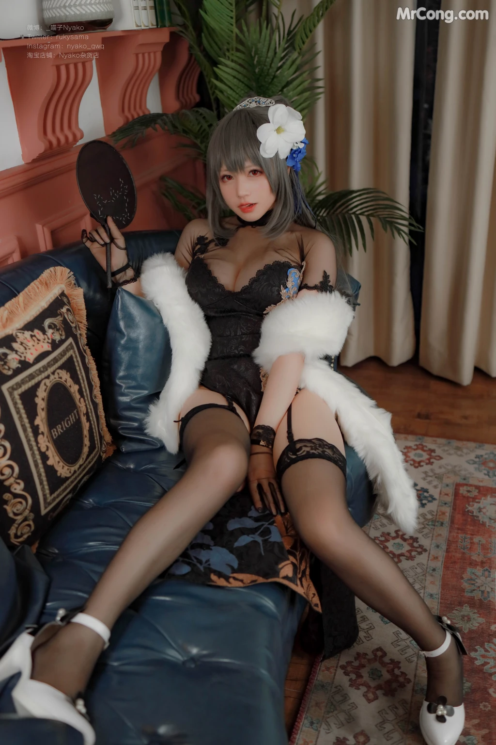 Coser@Nyako喵子: 路易九世 – 旗袍 (48 photos) – Page 4