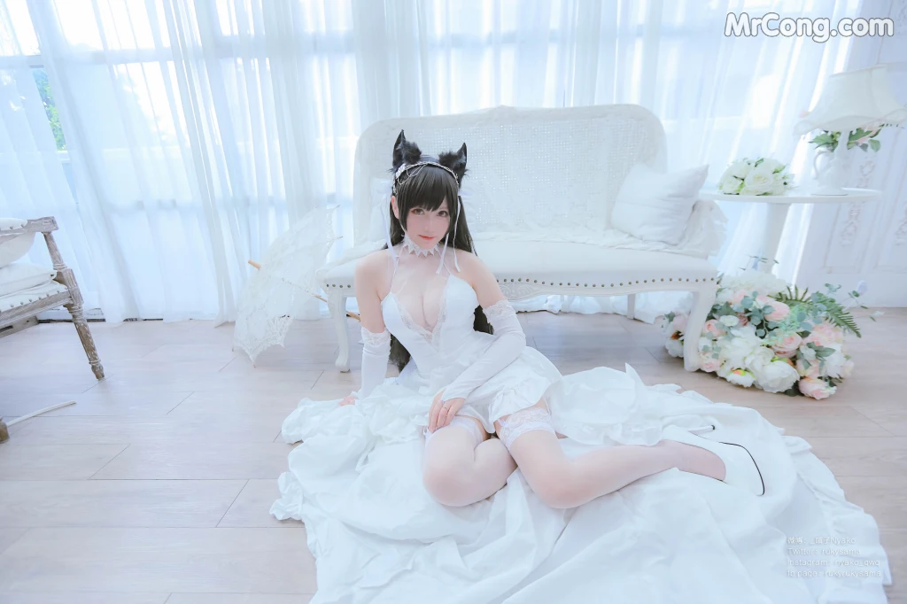 Coser@Nyako喵子: 爱宕婚纱 (62 photos) – Page 2