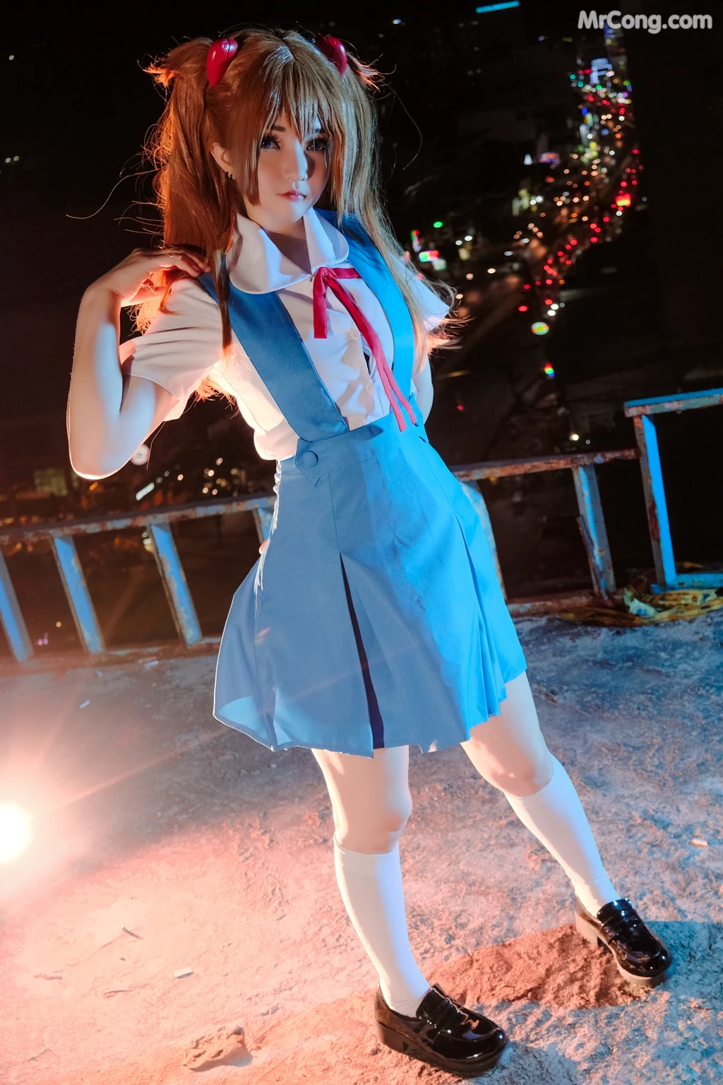 Coser@Potato Godzilla: Asuka Seifuku (22 photos) – Page 2
