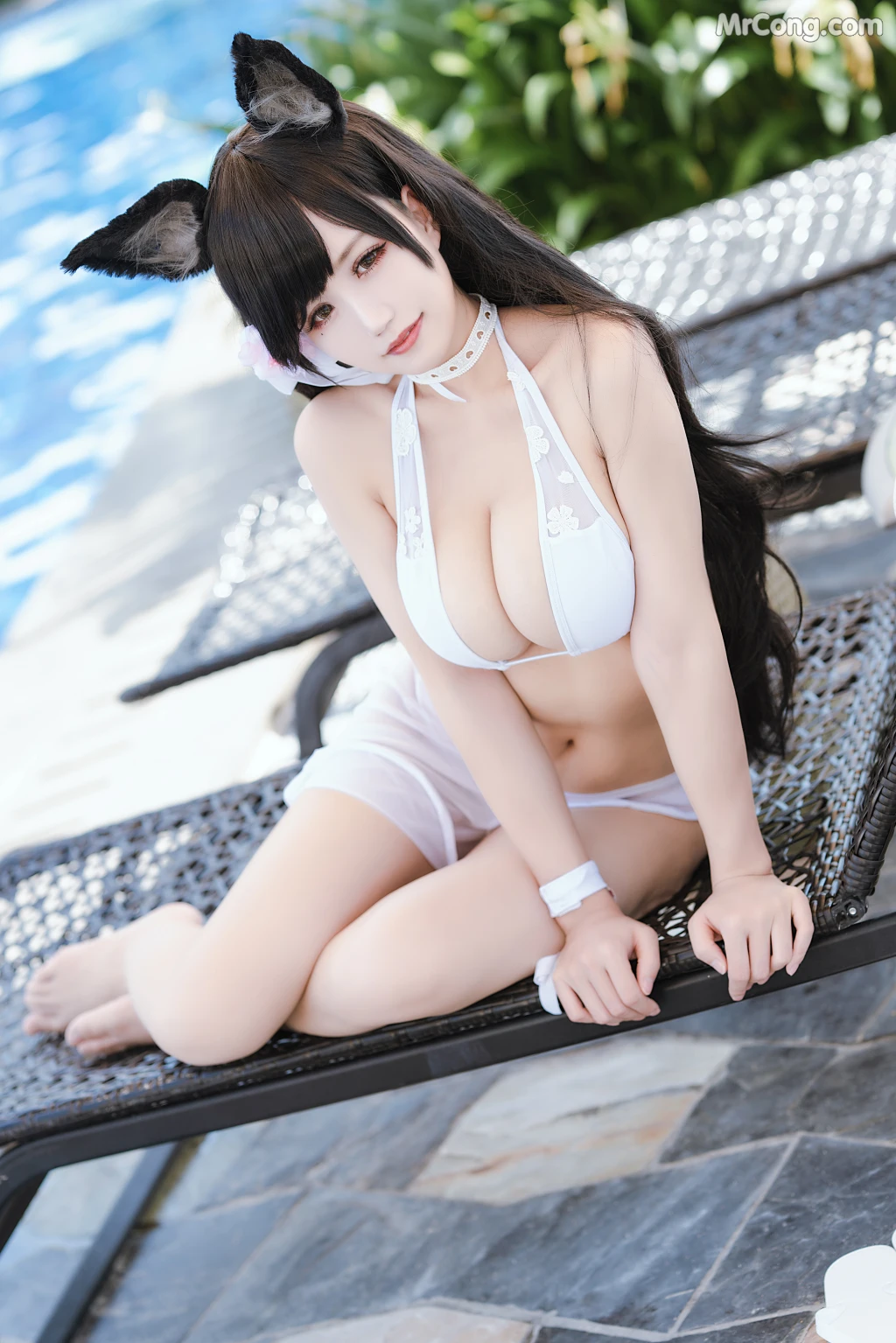 Coser@小仓千代w No.010: 7月舰长爱宕泳装 (22 张照片)插图9