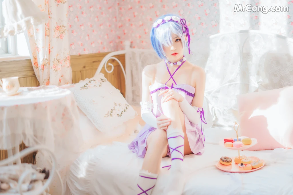Coser@桜桃喵 Vol.137: 蕾姆睡裙 (24 photos) – Page 2