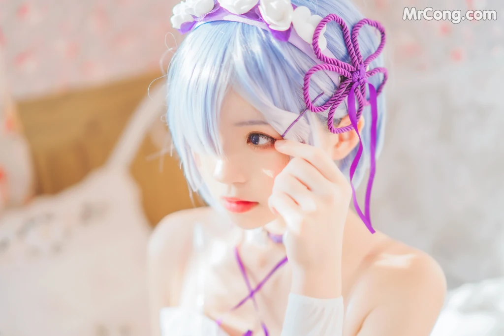 Coser@桜桃喵 Vol.137: 蕾姆睡裙 (24 photos) – Page 2