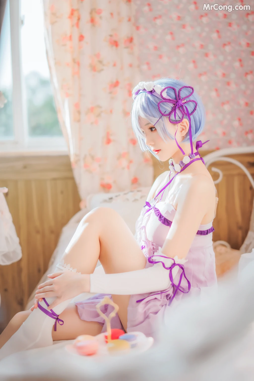Coser@桜桃喵 Vol.137: 蕾姆睡裙 (24 photos) – Page 2