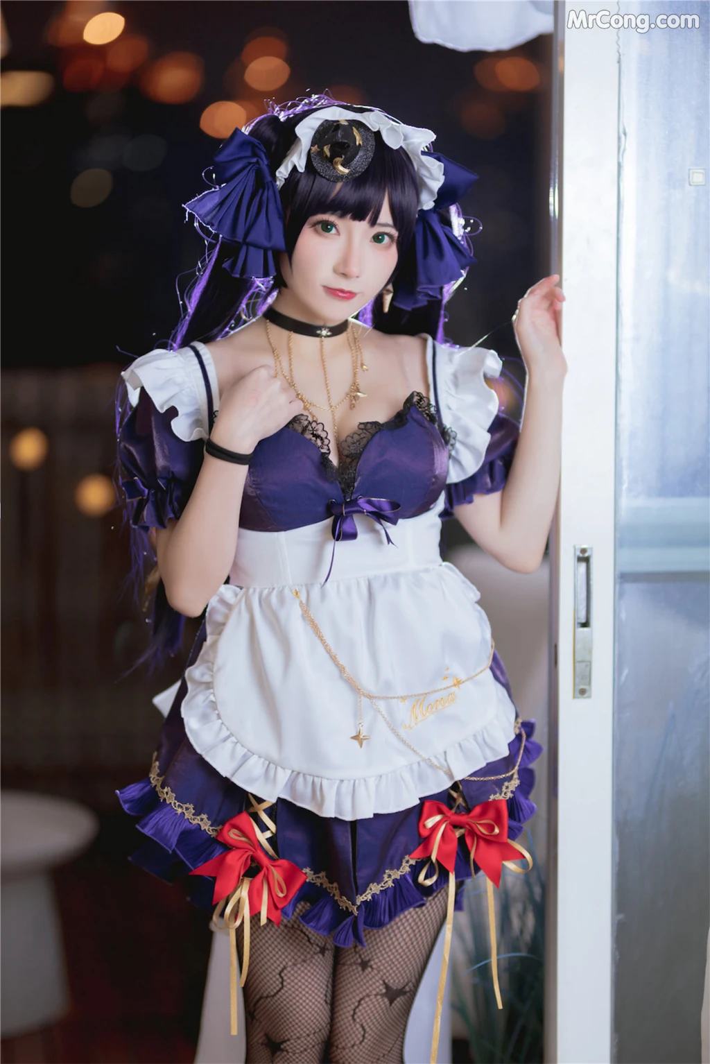 Coser@是三不是世w No.008: 原神莫娜女仆 (55 photos) – Page 2