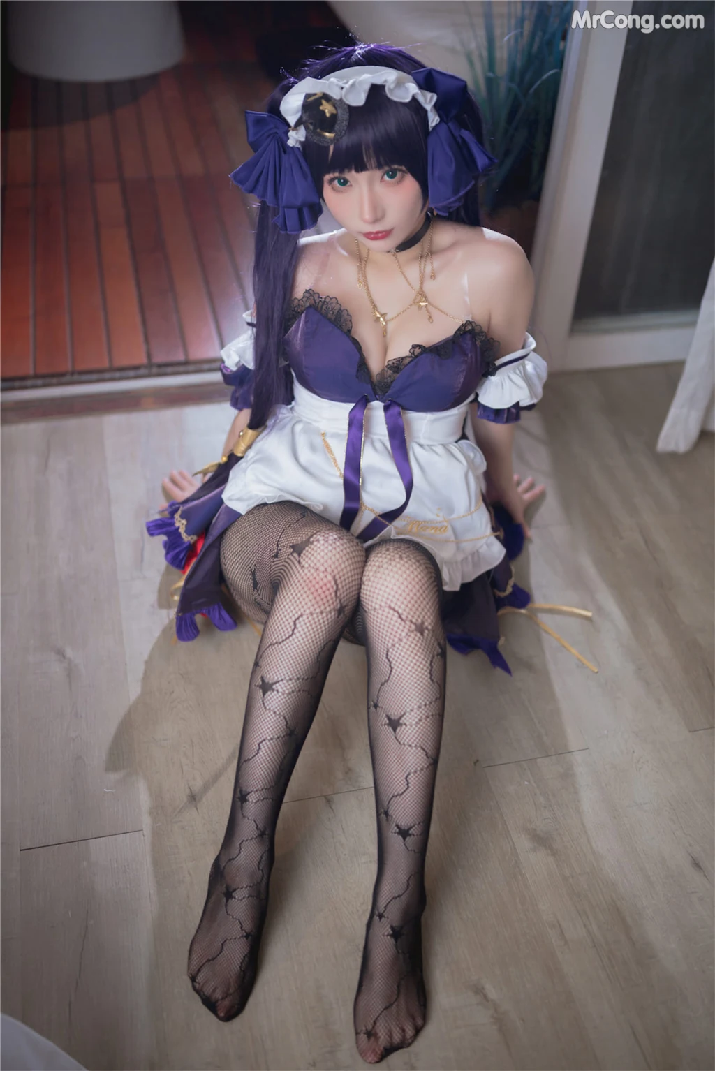 Coser@是三不是世w No.008: 原神莫娜女仆 (55 photos) – Page 4
