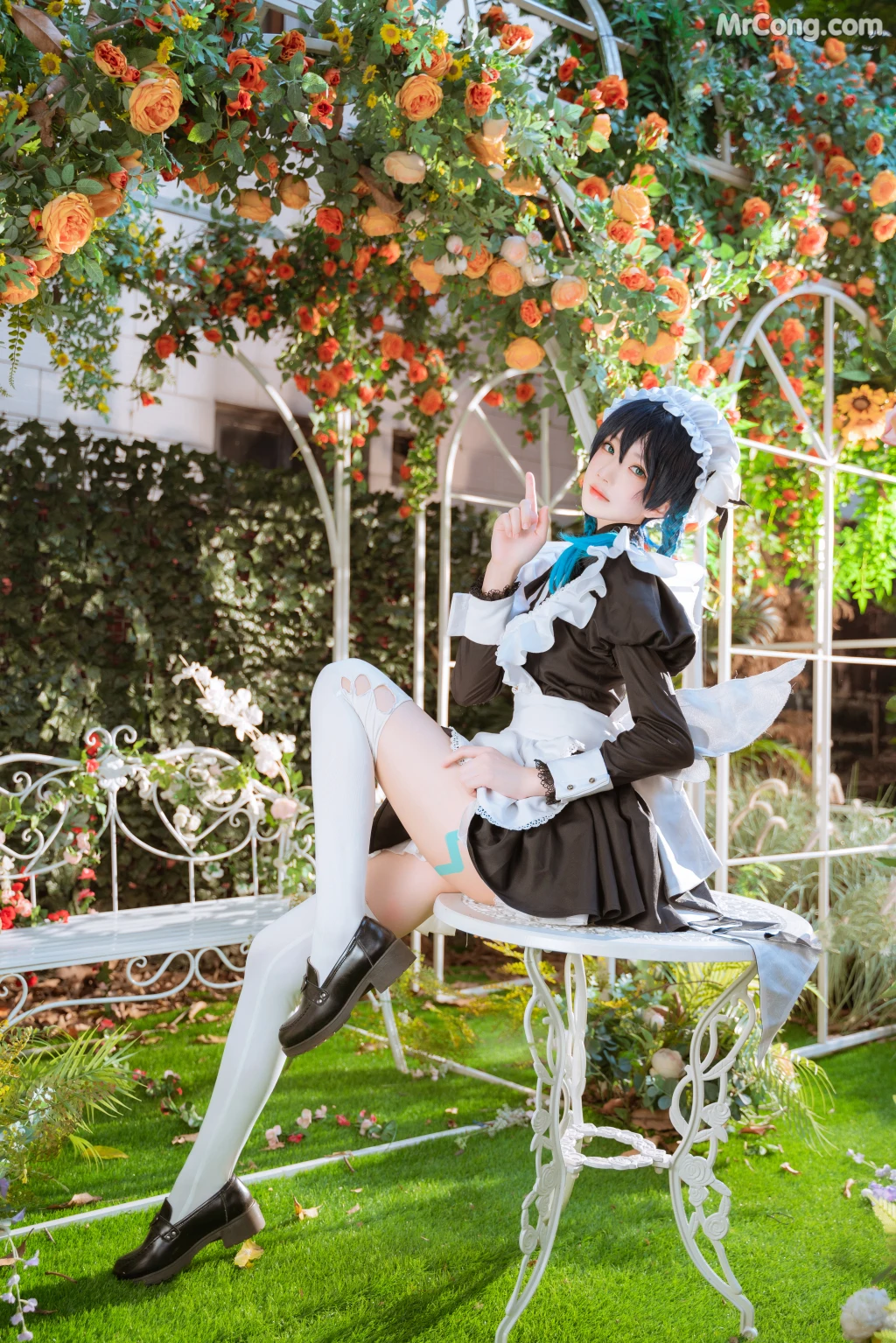 Coser@桜桃喵 Vol.141: 温迪女仆+花絮 (27 photos + 1 video) – Page 2