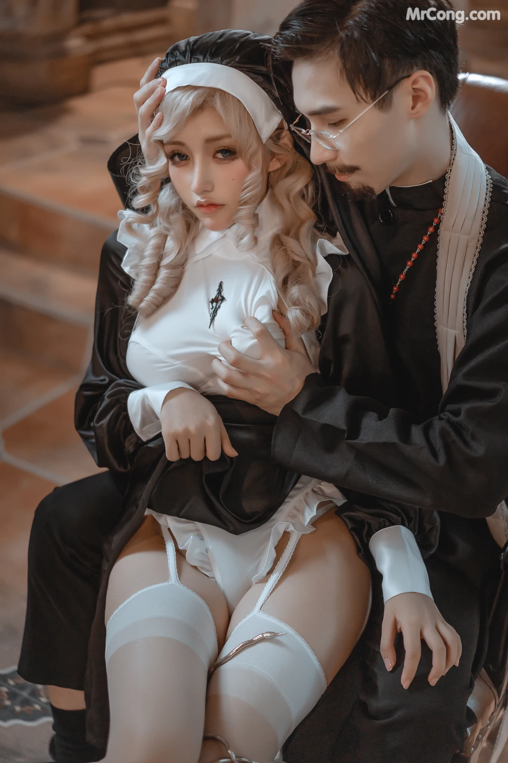 Coser@一笑芳香沁 No.032: 修女与神父 (42 photos + 11 videos) – Page 4