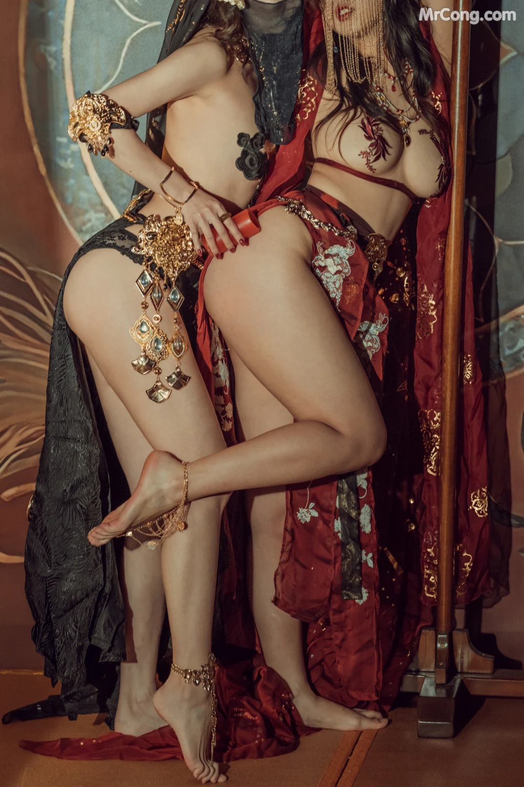 Coser@云溪溪 (Yunx1x1) Vol.044: 奶桃-双人古风 (50 photos) – Page 3