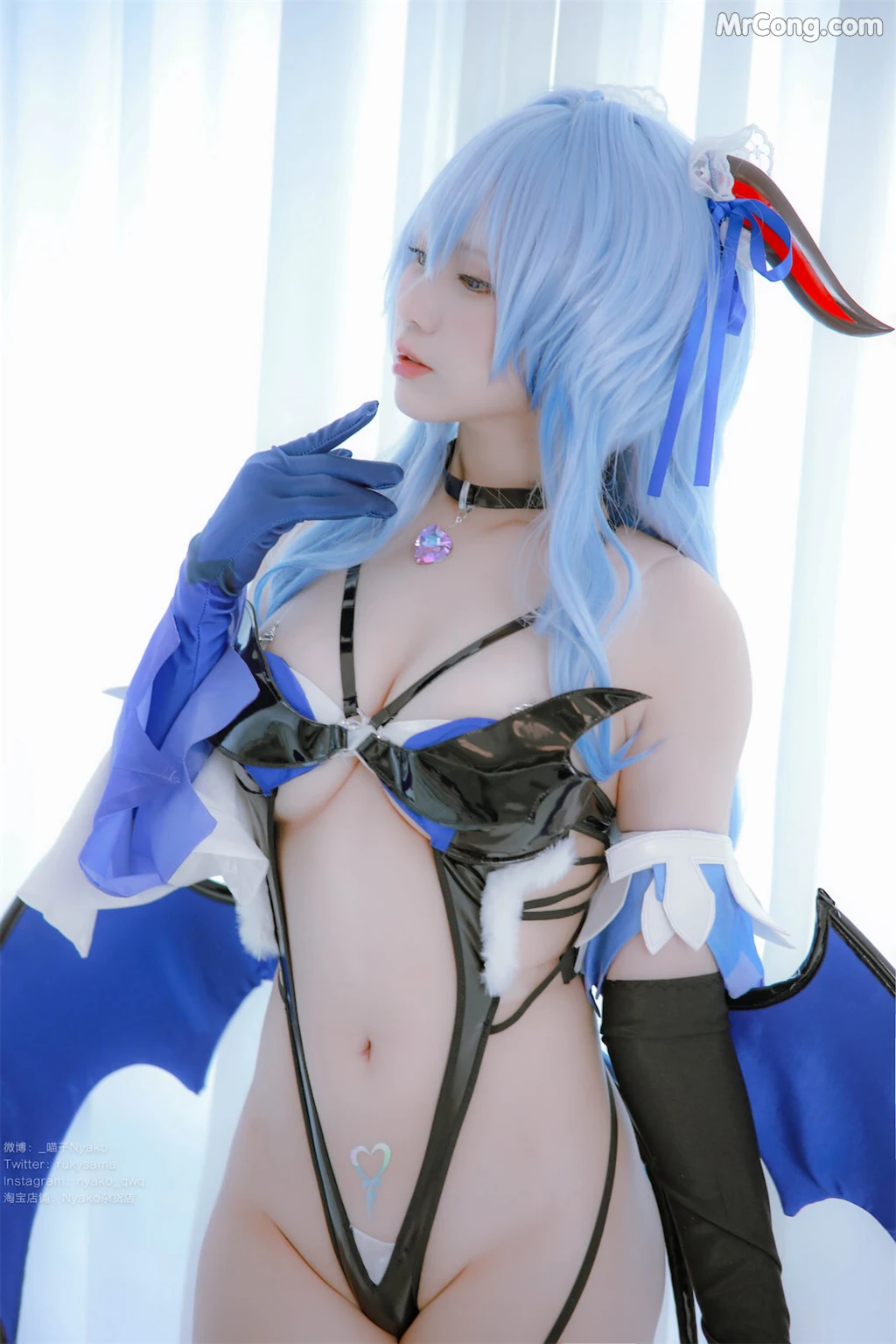 Coser@Nyako喵子: 原神 甘雨魅魔 (76 photos) – Page 2