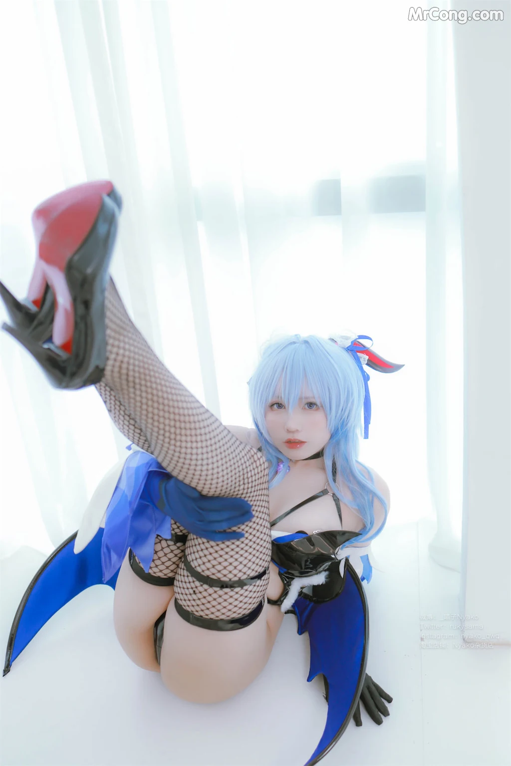 Coser@Nyako喵子: 原神 甘雨魅魔 (76 photos) – Page 7