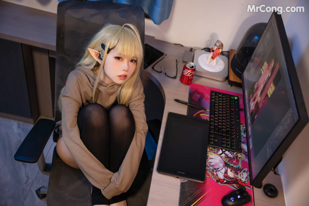 Coser@G44不会受伤 Vol.080: 水兰儿宅T (23 photos) – Page 2