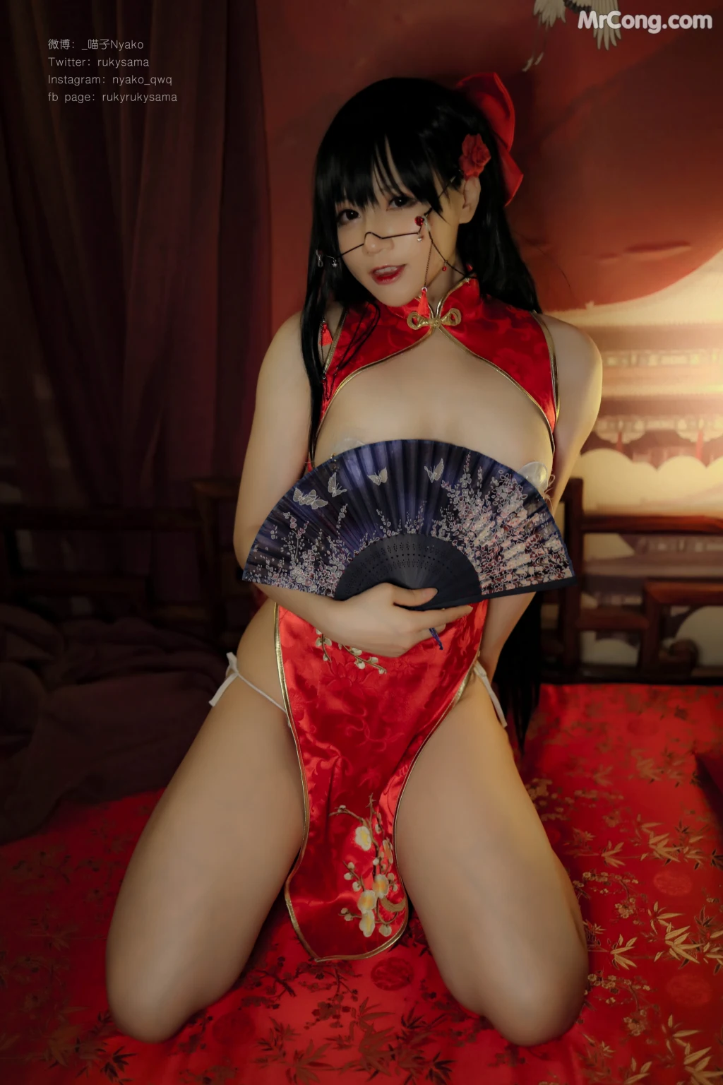 Coser@Nyako喵子: 7月电子版14 チャイナドレス (178 photos + 4 videos) – Page 2