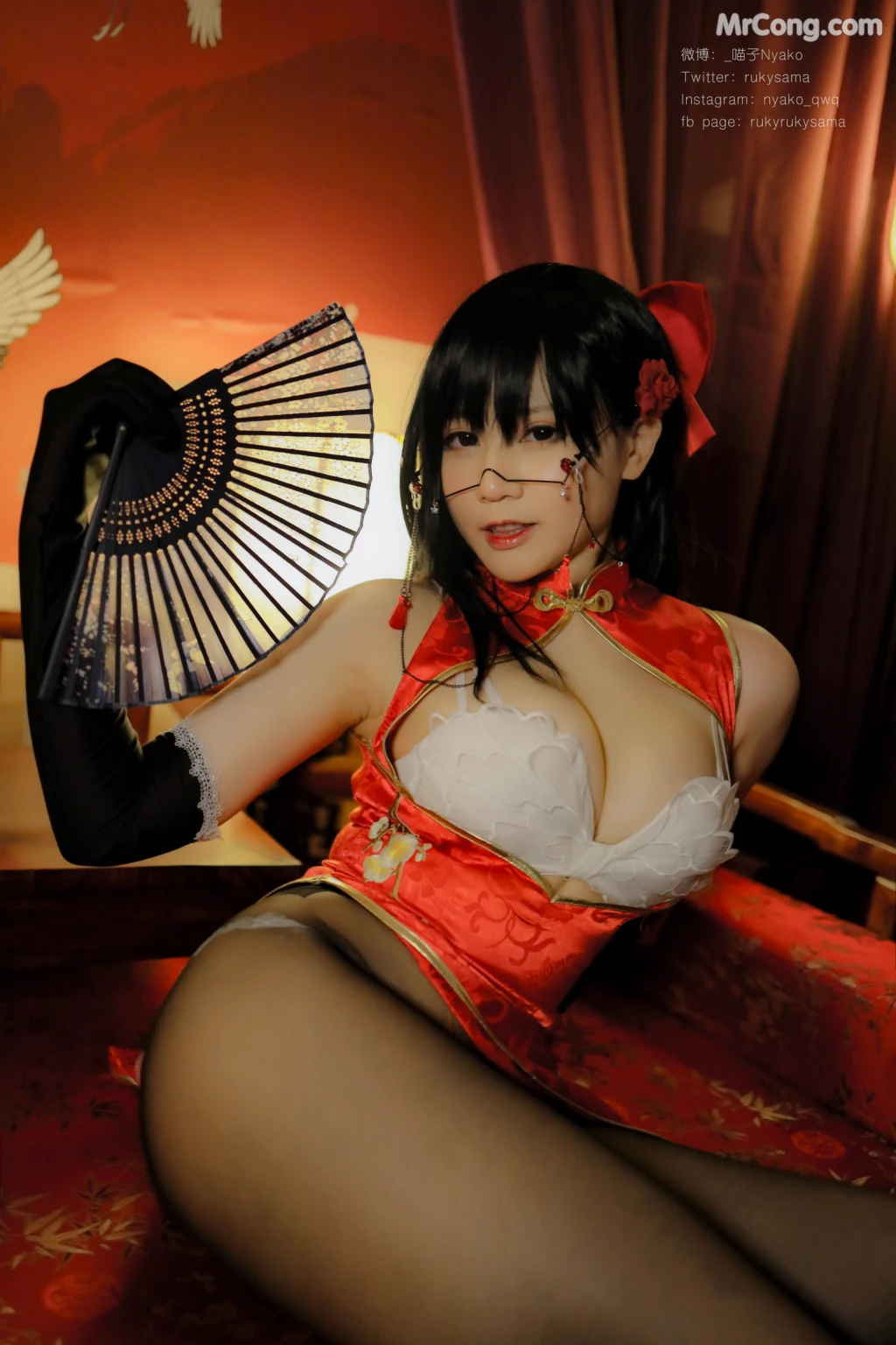 Coser@Nyako喵子: 7月电子版14 チャイナドレス (178 photos + 4 videos) – Page 11