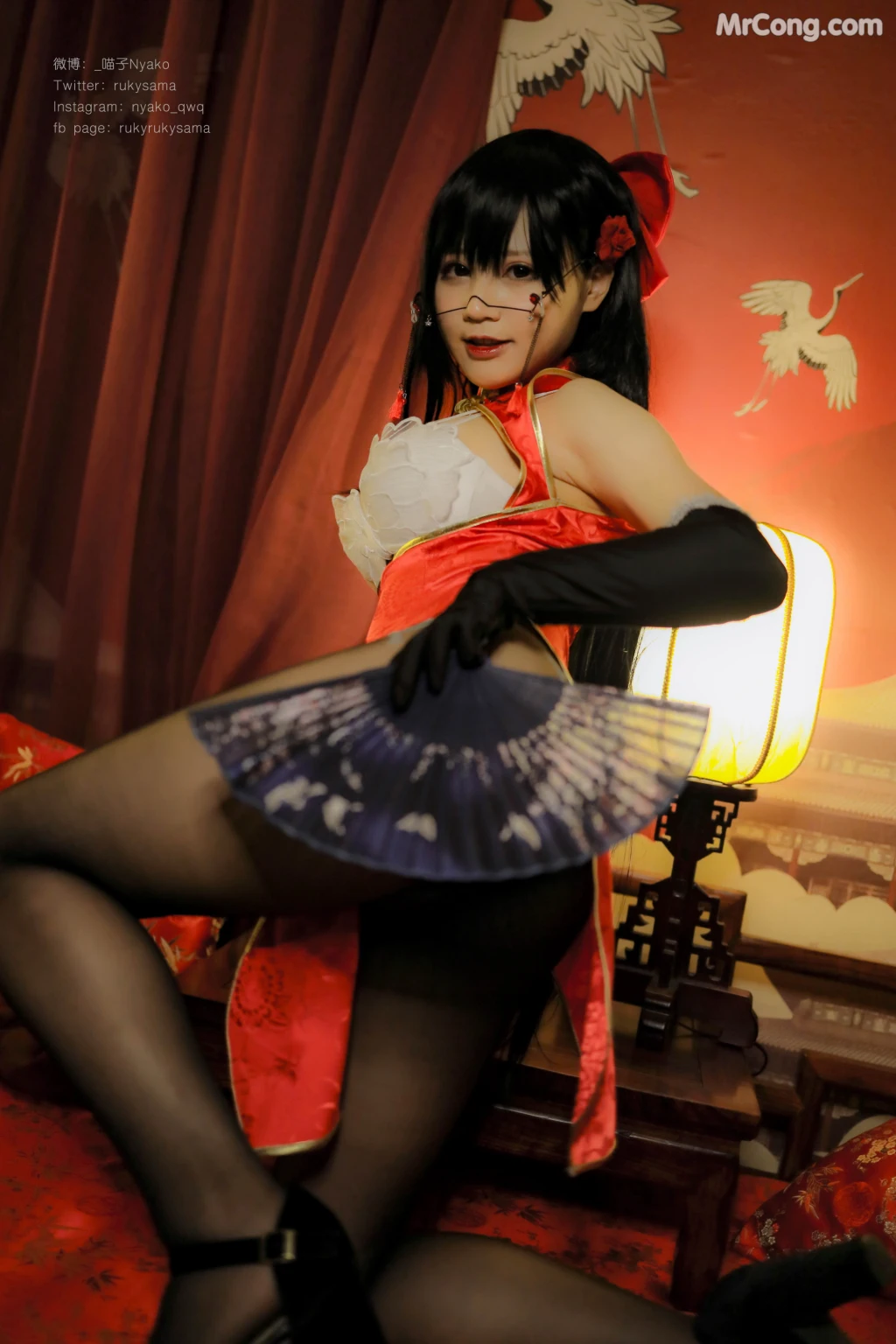 Coser@Nyako喵子: 7月电子版14 チャイナドレス (178 photos + 4 videos) – Page 12
