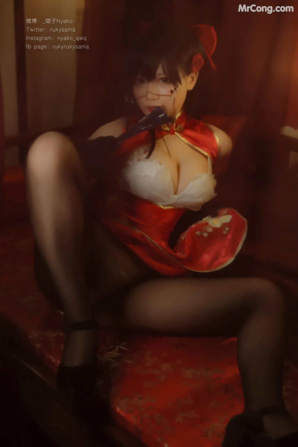 Coser@Nyako喵子: 7月电子版14 チャイナドレス (178 photos + 4 videos) – Page 13