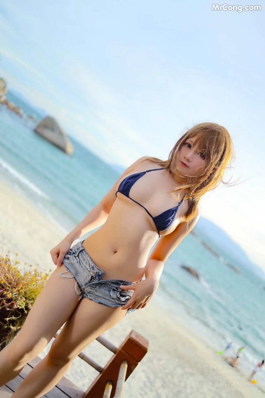 Coser@Nyako喵子: 8月电子版15 夏の彼女 (148 photos + 3 videos) – Page 4