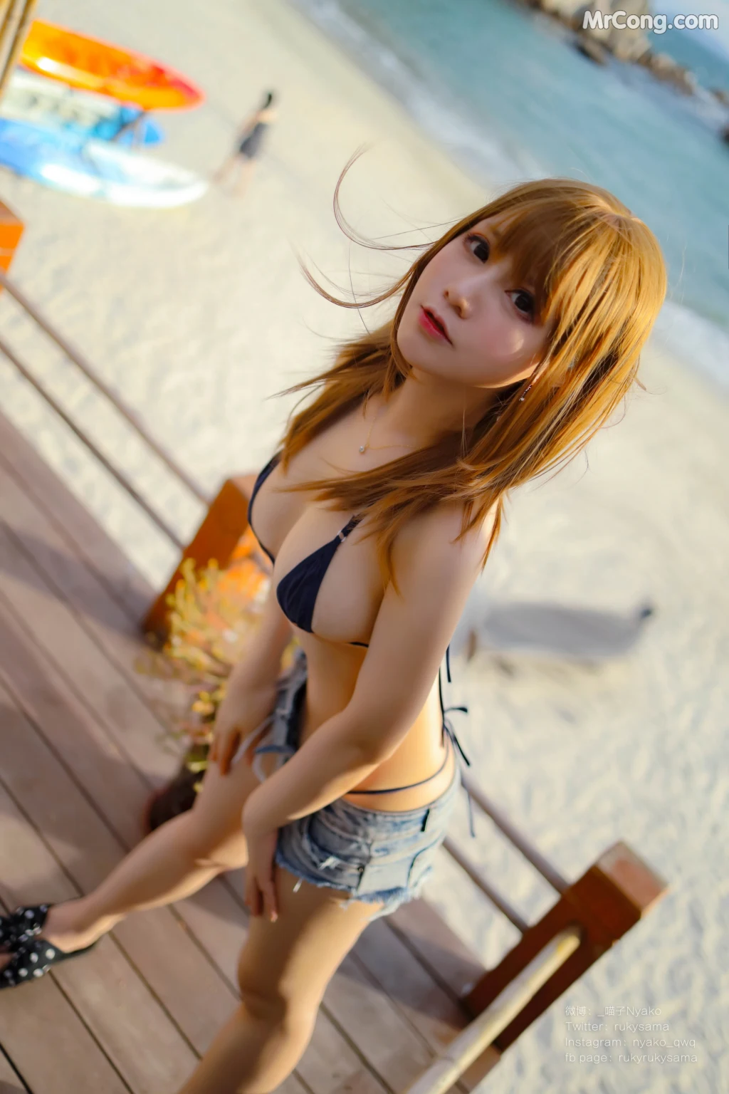 Coser@Nyako喵子: 8月电子版15 夏の彼女 (148 photos + 3 videos) – Page 4