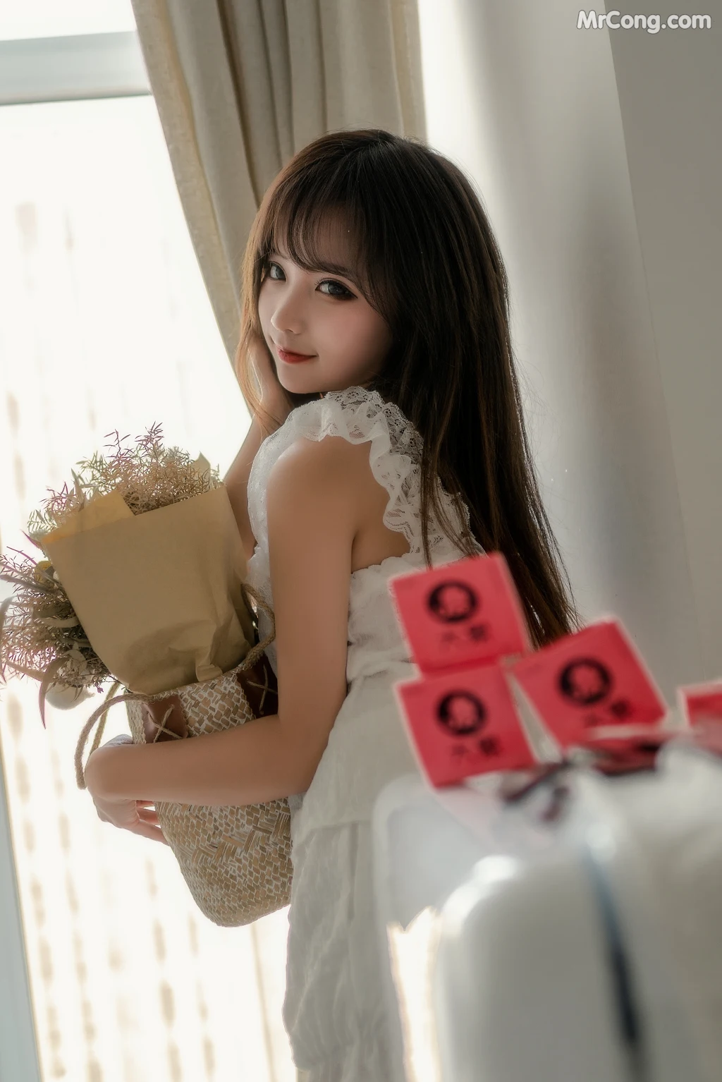 Coser@蠢沫沫 (chunmomo) Vol.102: 大象 白睡衣 (29 photos) – Page 3