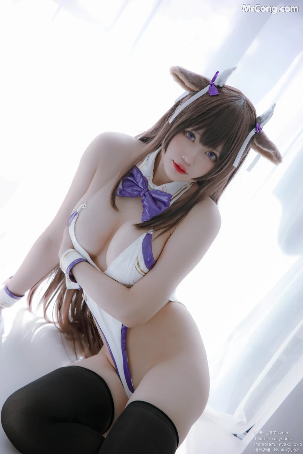 Coser@Nyako喵子: 樫野本 牛牛赌场女郎 (113 photos + 1 video) – Page 5