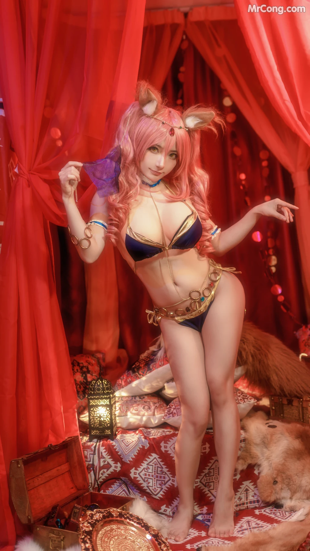 Coser@是三不是世w No.017: 玉藻前舞娘 (28 photos) – Page 2