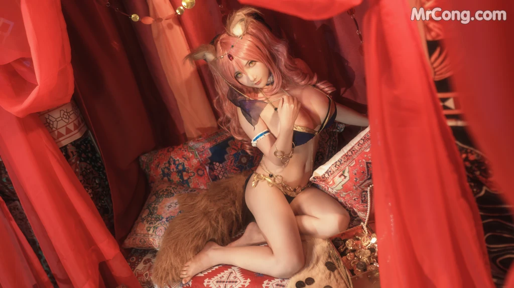 Coser@是三不是世w No.017: 玉藻前舞娘 (28 photos) – Page 3
