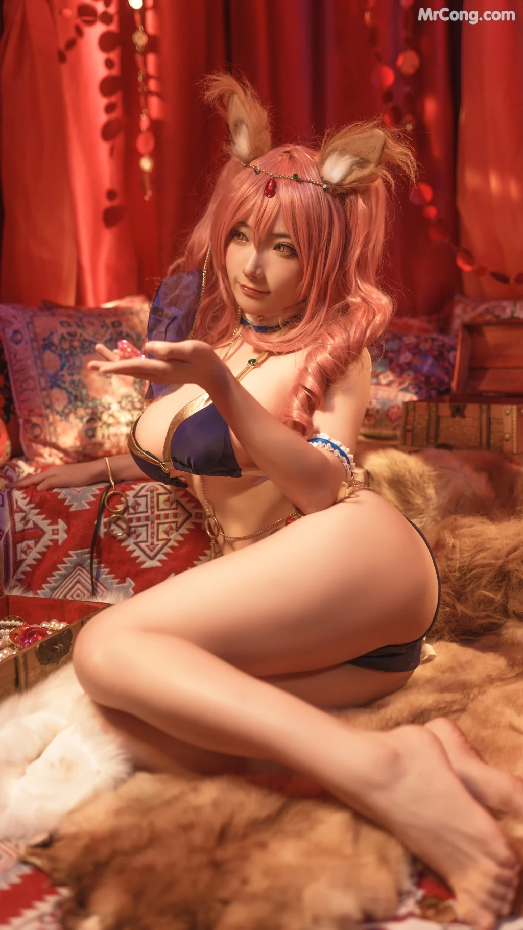 Coser@是三不是世w No.017: 玉藻前舞娘 (28 photos) – Page 3