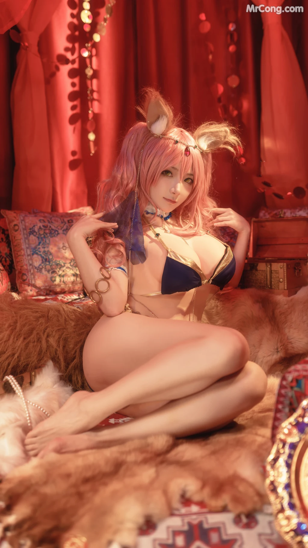 Coser@是三不是世w No.017: 玉藻前舞娘 (28 photos) – Page 3