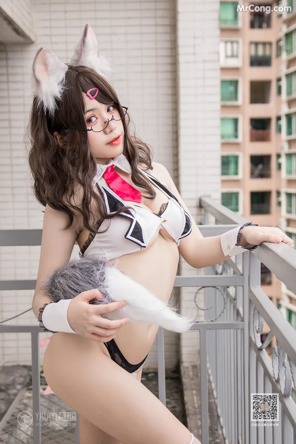 Coser@一笑芳香沁 No.034: 狐耳内衣 (47 photos) – Page 4