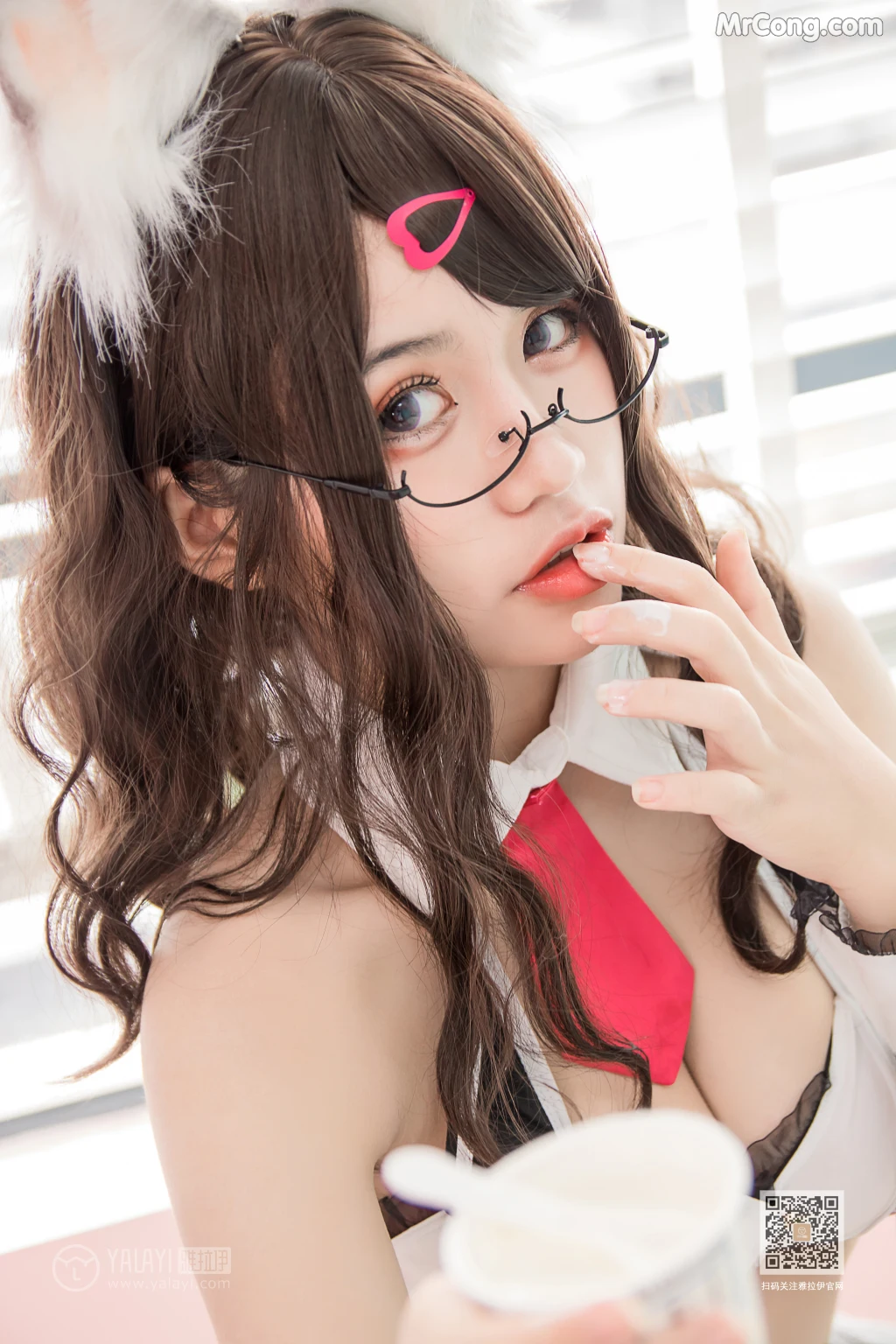 Coser@一笑芳香沁 No.034: 狐耳内衣 (47 photos) – Page 4