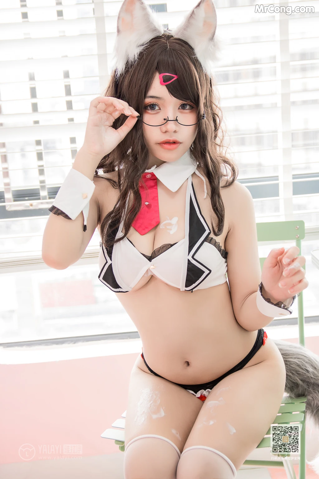 Coser@一笑芳香沁 No.034: 狐耳内衣 (47 photos) – Page 5