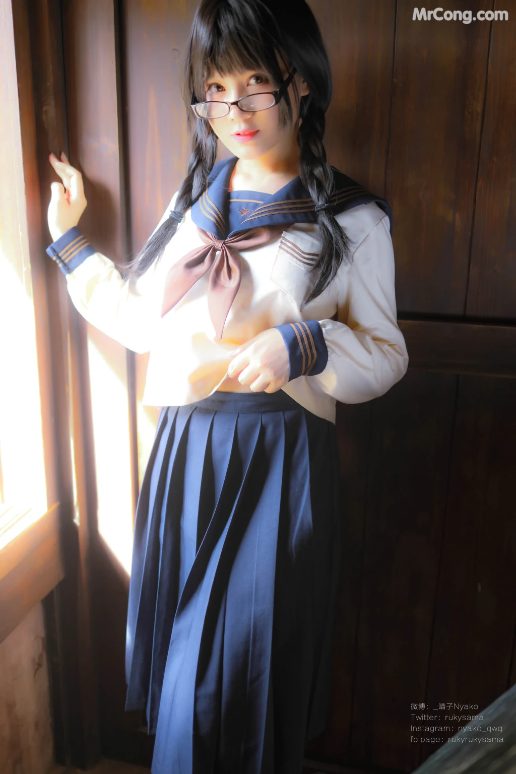 Coser@Nyako喵子: 痴·女子校生 (150 photos + 2 videos) – Page 15