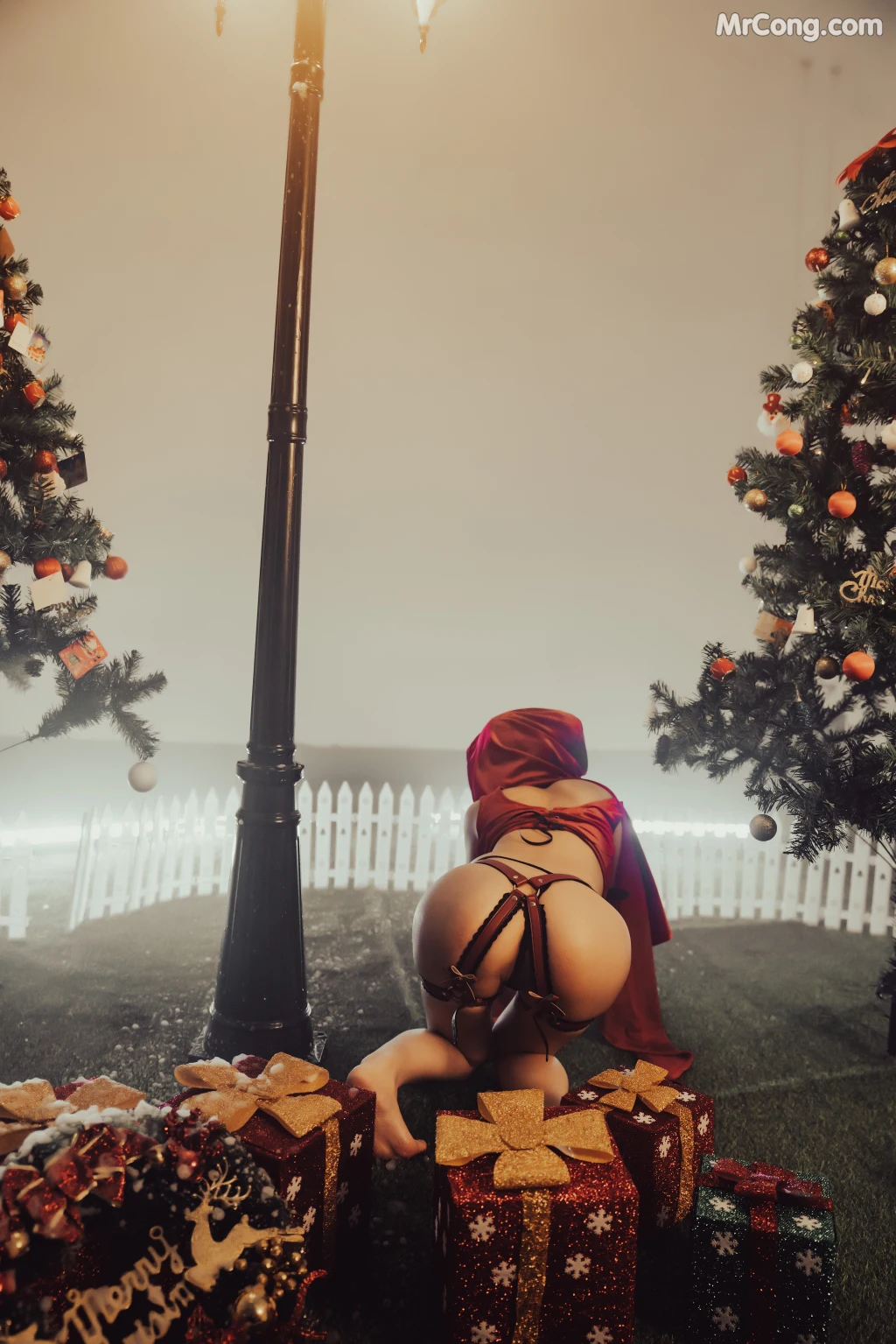 Coser@晕崽Zz: 圣诞小红帽 (46 photos + 1 video) – Page 2