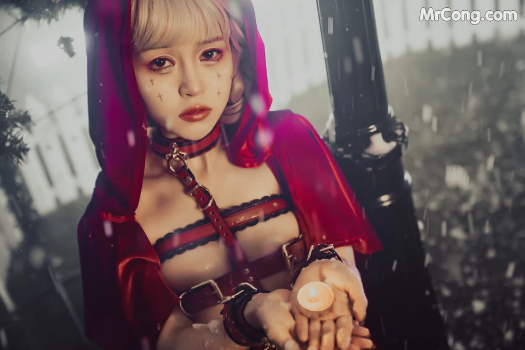 Coser@晕崽Zz: 圣诞小红帽 (46 photos + 1 video) – Page 3