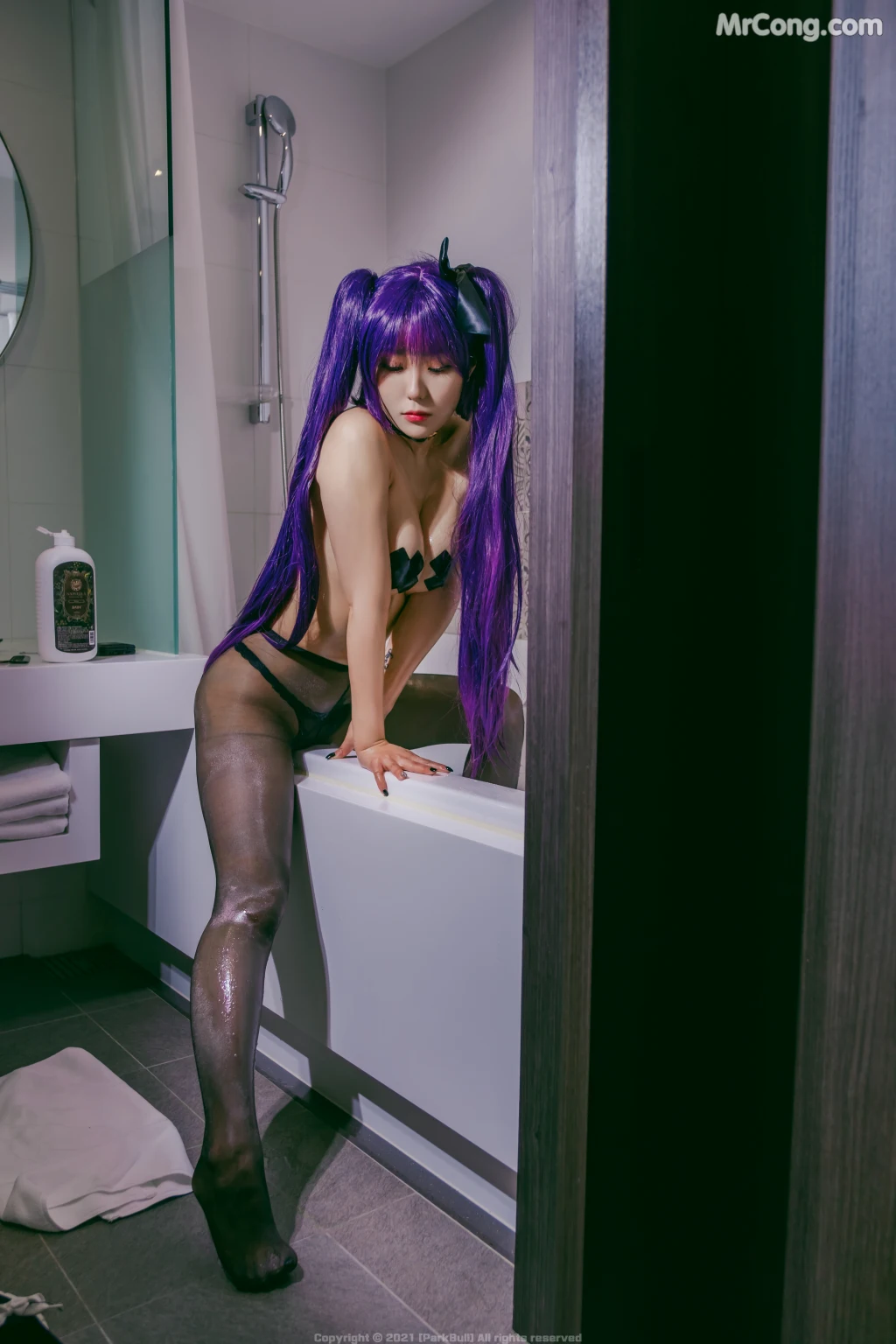 [BLUECAKE] Sohee: Tasty Mona Christmas (Genshin Impact) (61 photos) – Page 5