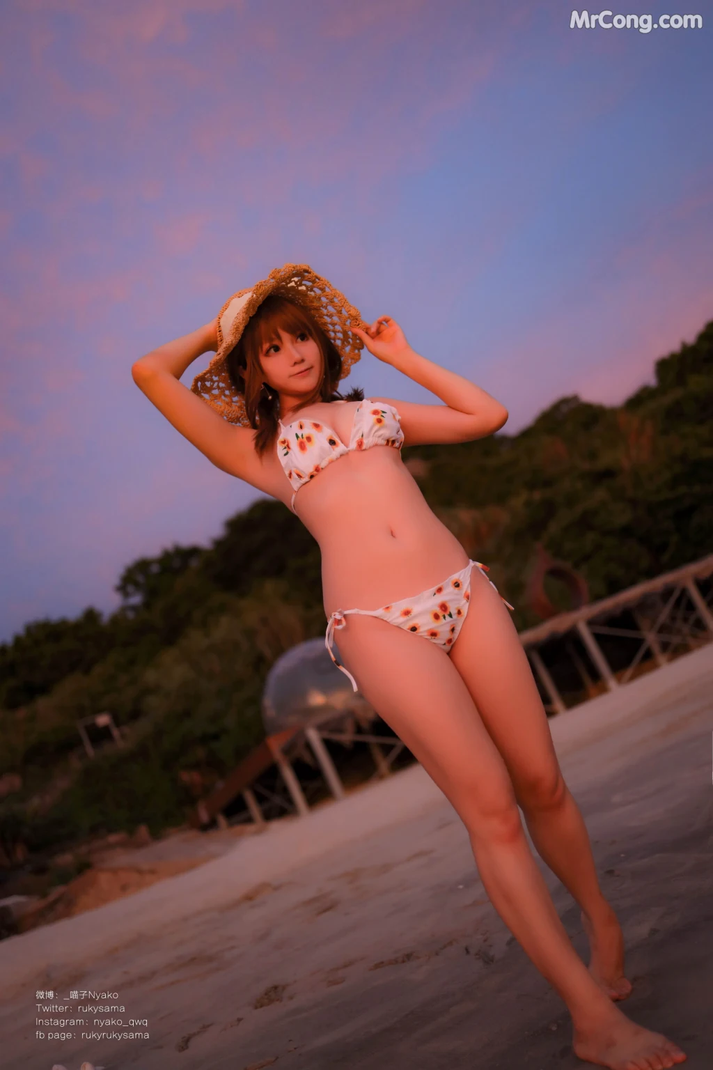 Coser@Nyako喵子: 向日葵比基尼 (66 photos + 1 video) – Page 2