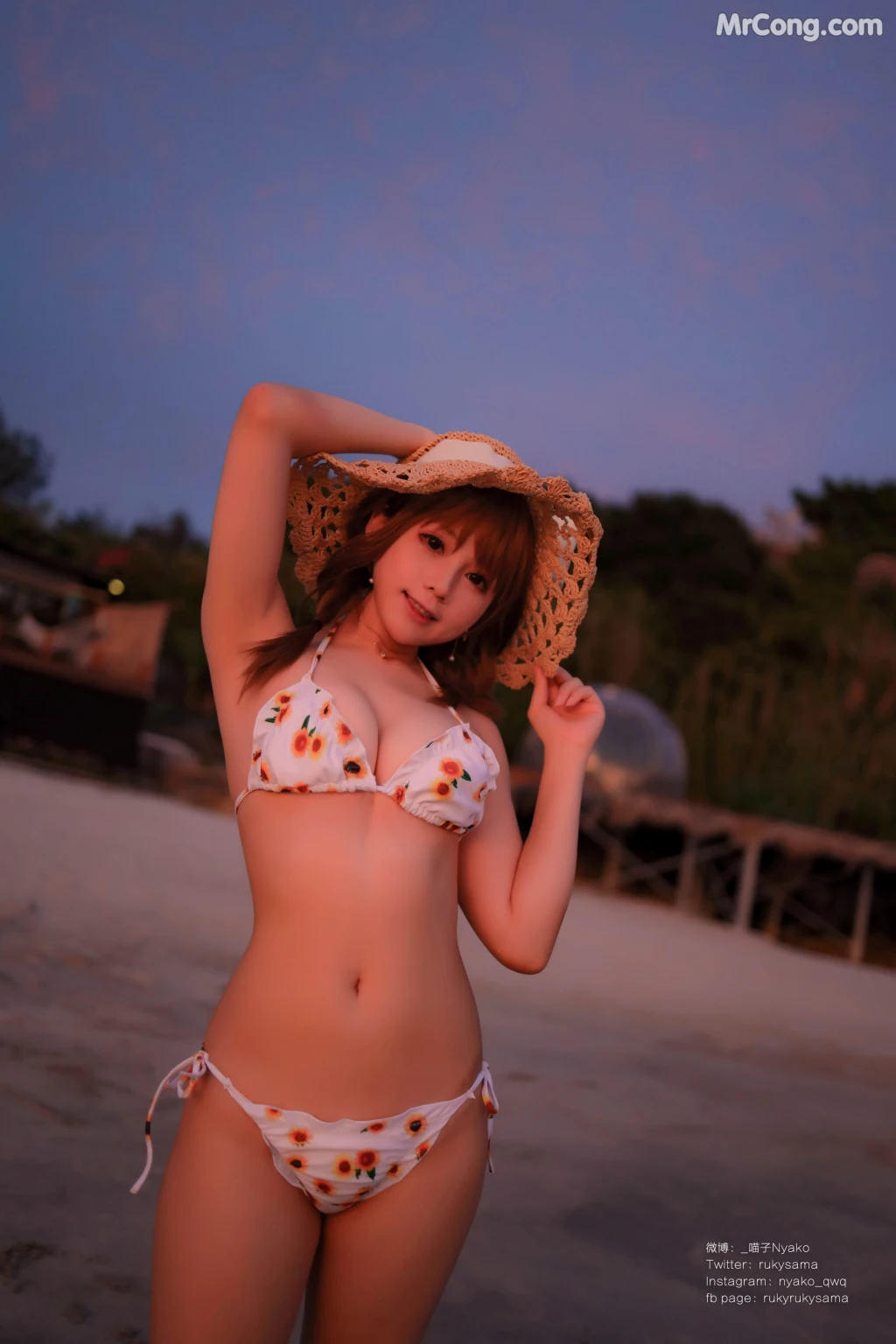 Coser@Nyako喵子: 向日葵比基尼 (66 photos + 1 video) – Page 2