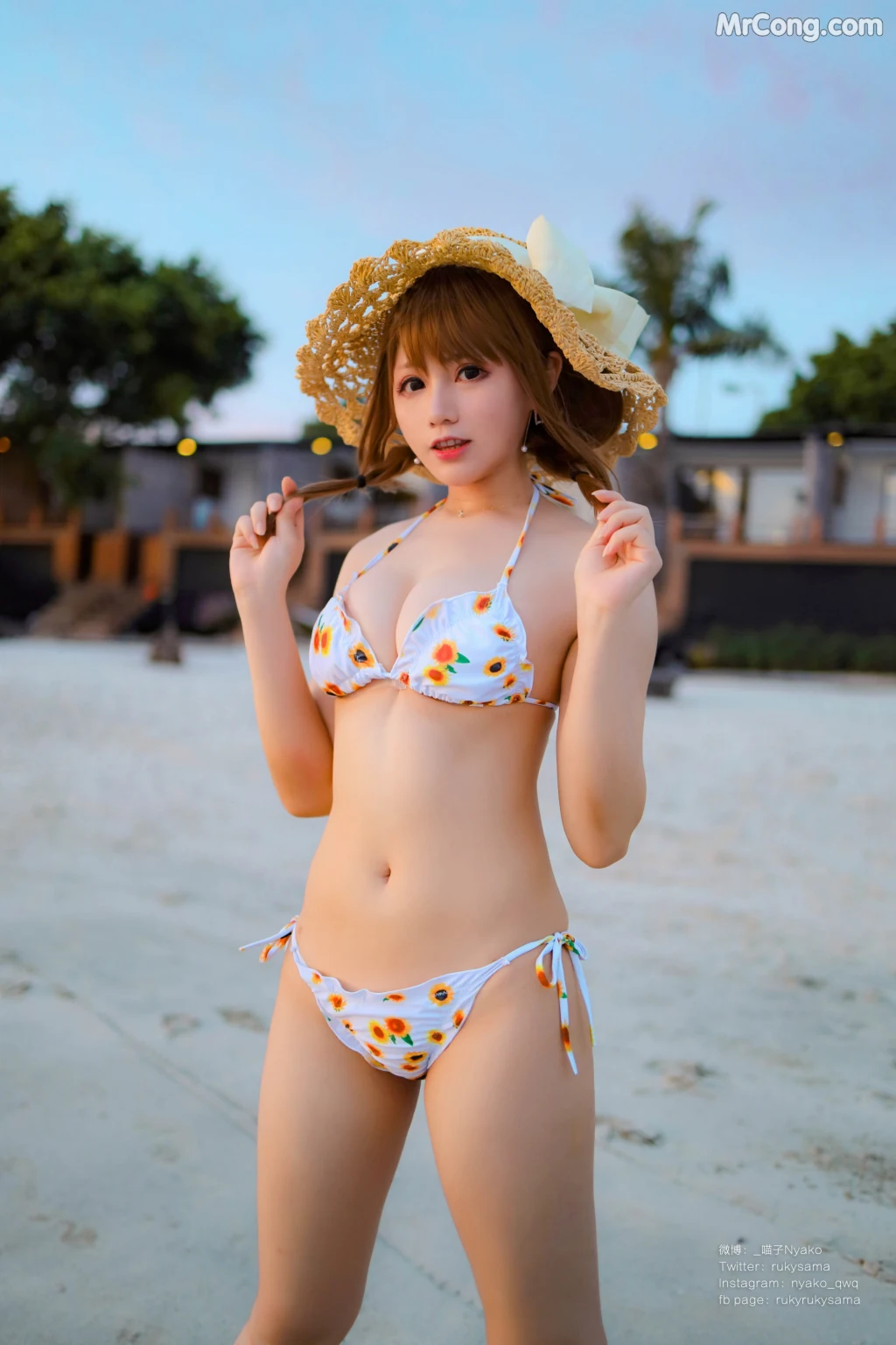Coser@Nyako喵子: 向日葵比基尼 (66 photos + 1 video) – Page 6