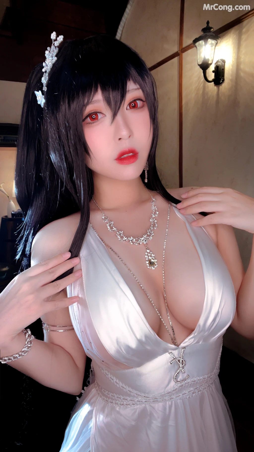Coser@半半子: 大凤花嫁 (60 photos) – Page 4