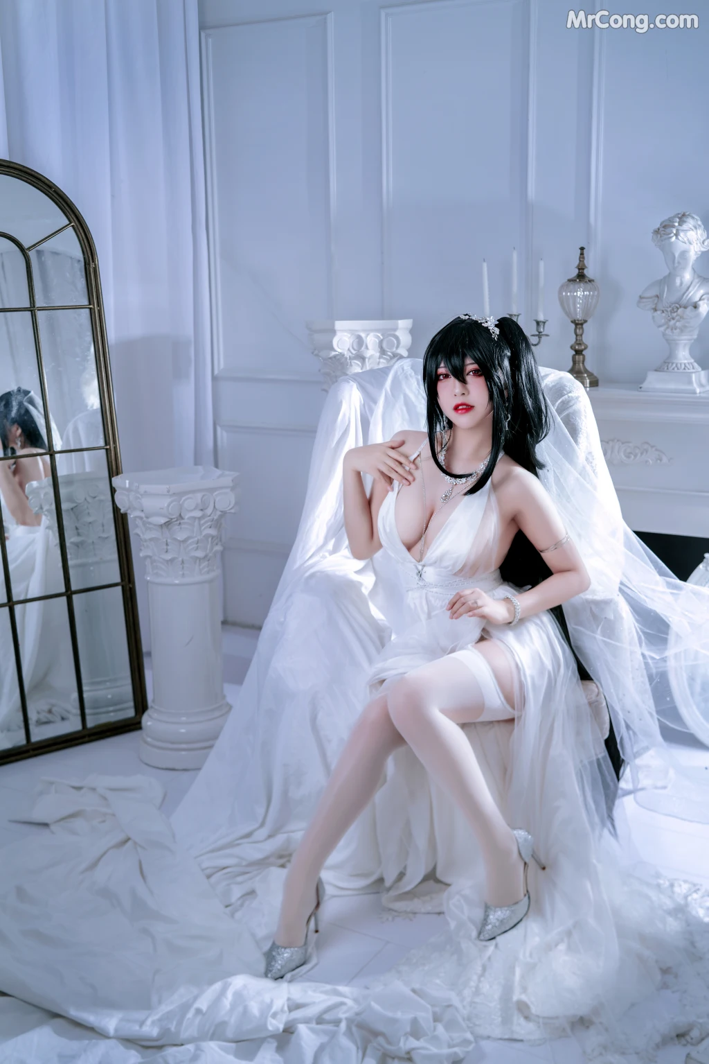 Coser@半半子: 大凤花嫁 (60 photos) – Page 6