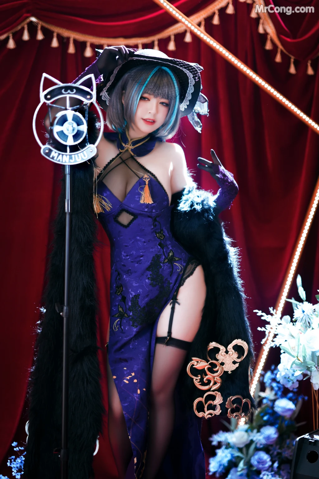 Coser@半半子: 柴郡旗袍 (64 photos) – Page 5