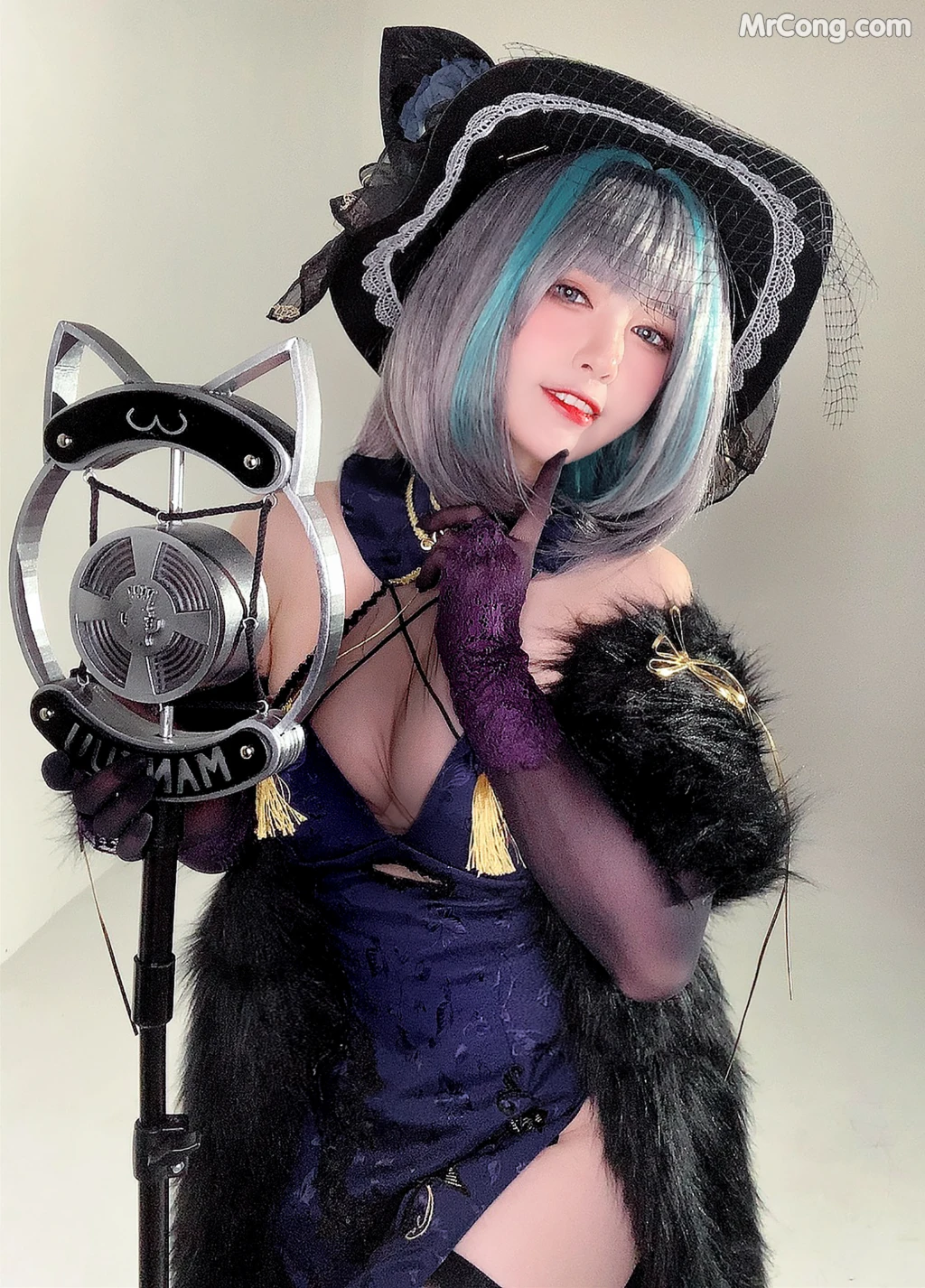Coser@半半子: 柴郡旗袍 (64 photos) – Page 6