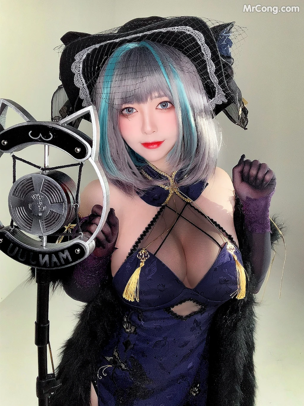 Coser@半半子: 柴郡旗袍 (64 photos) – Page 6