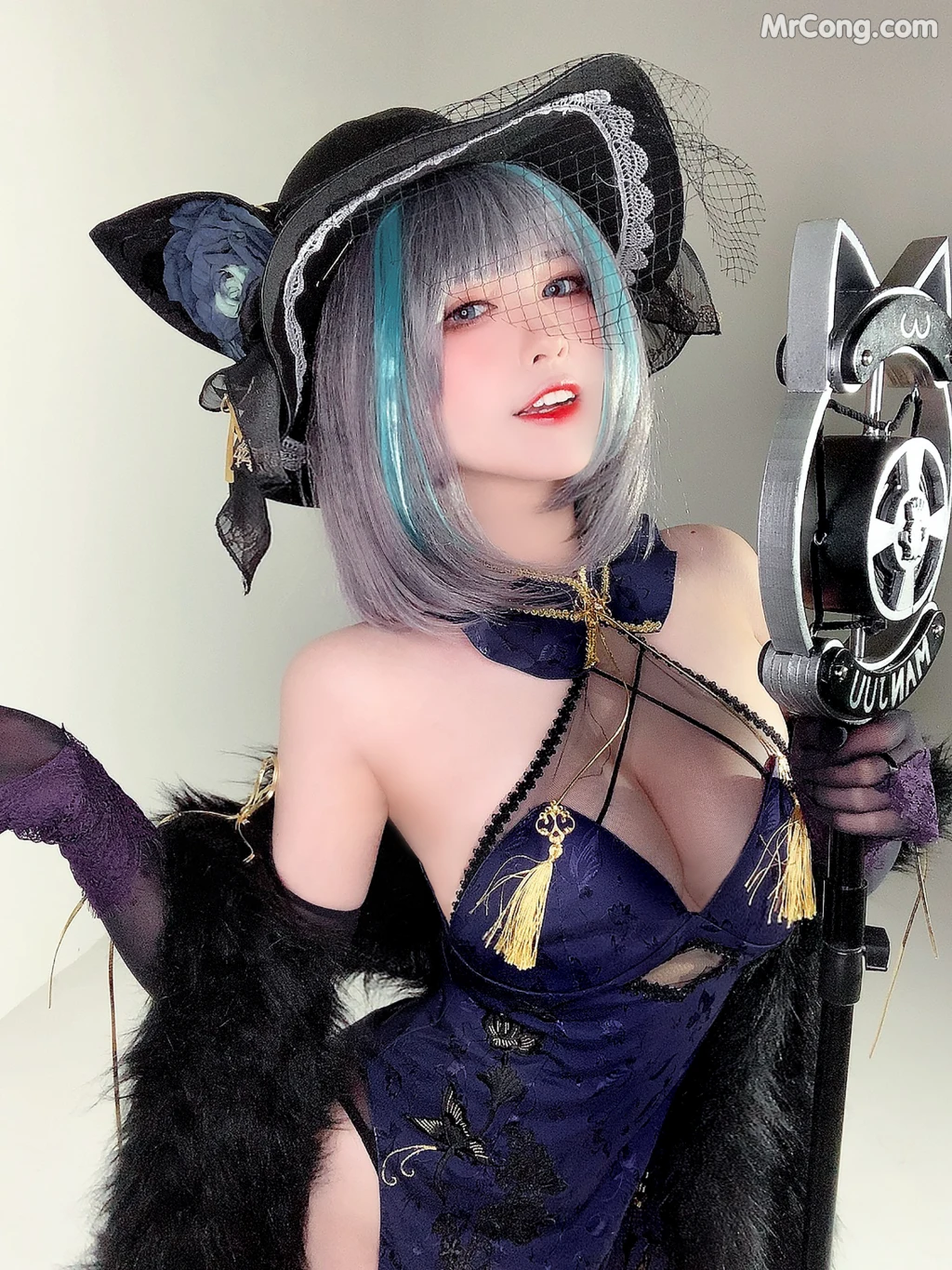 Coser@半半子: 柴郡旗袍 (64 photos) – Page 6