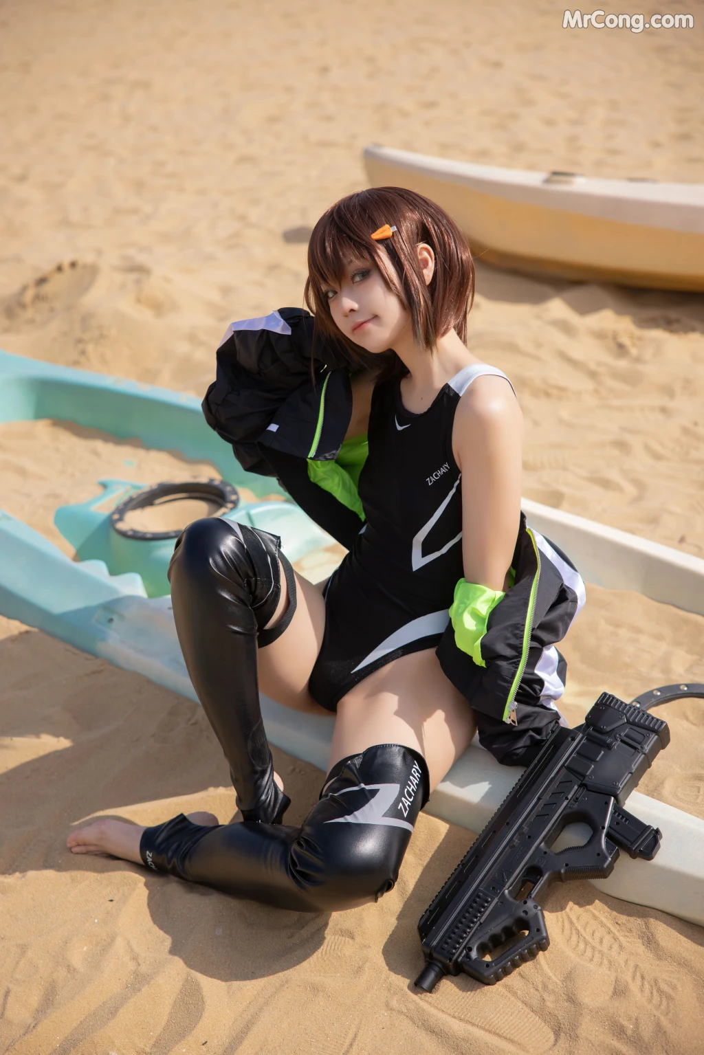 Coser@G44不会受伤 Vol.089: 水泳部的部長 (57 photos)插图5