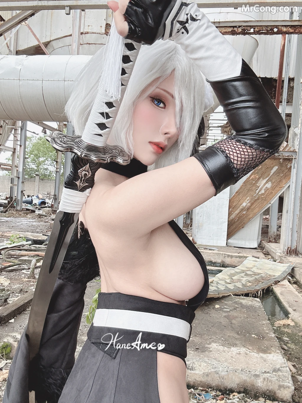 Coser@Hane Ame: Nun + 2B (123 photos + 19 videos)插图1