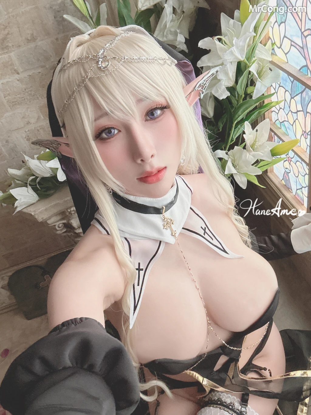 Coser@Hane Ame: Nun + 2B (123 photos + 19 videos)插图6