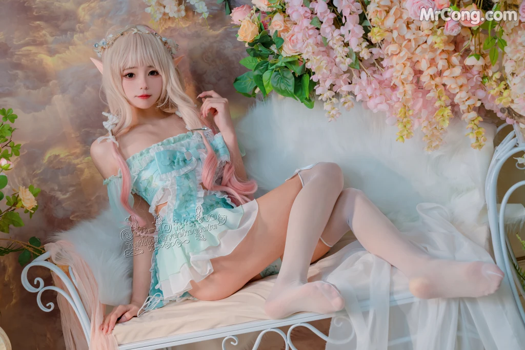 Coser@黏黏团子兔: 豌豆公主的秘密花房 (40 photos)插图1