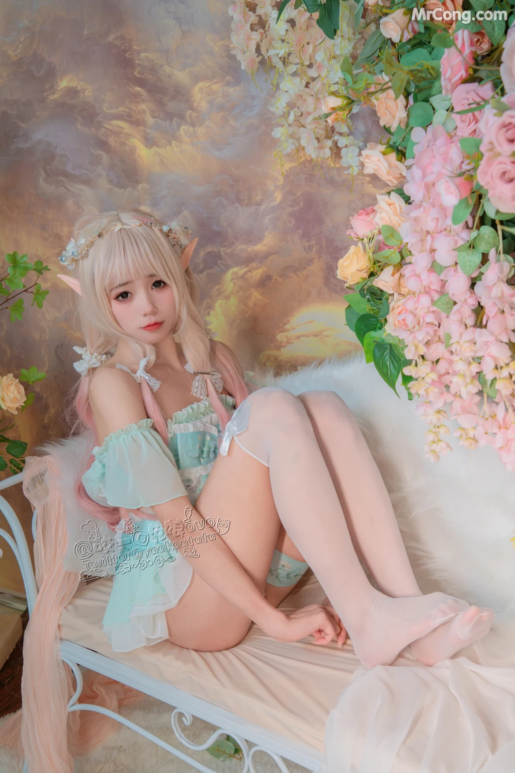 Coser@黏黏团子兔: 豌豆公主的秘密花房 (40 photos)插图2